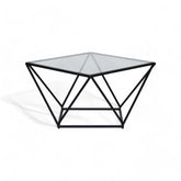 Kraft Bazaar Valerie Small Coffee Table in Black 63x63x45Cm